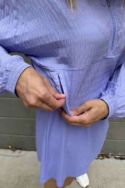 SPANX® Get Moving Textured Half Zip