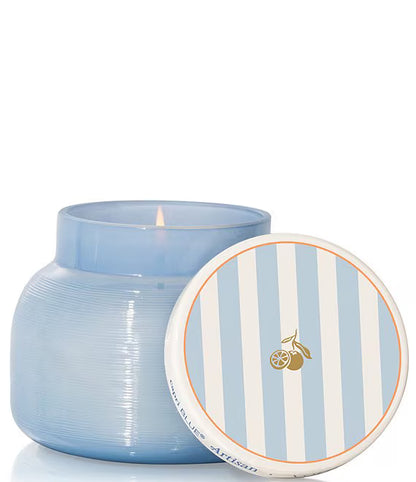capri blue volcano petite candle
