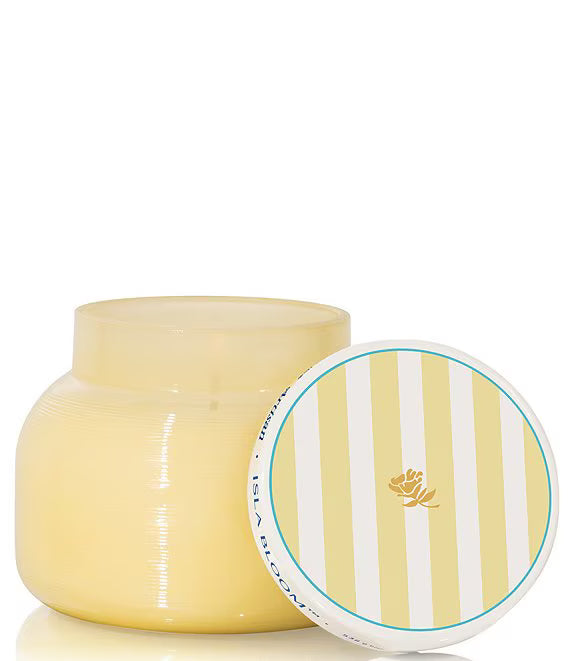 capri isla bloom petite candle