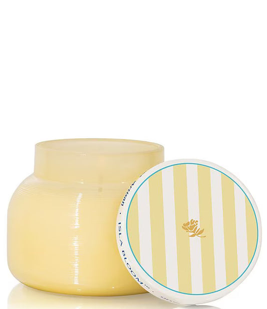 capri isla bloom petite candle