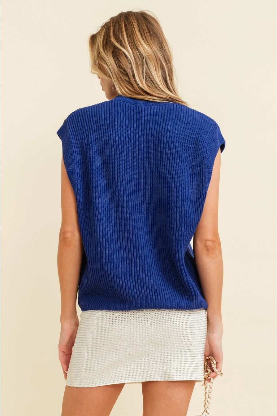 Gameday Sleeveless Sweater