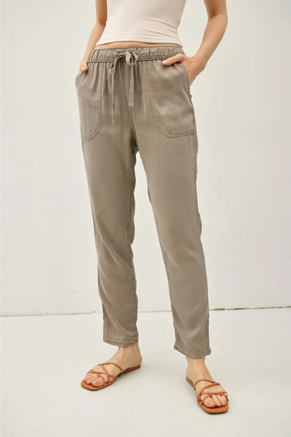 The Lara Tencel Ankle Pants