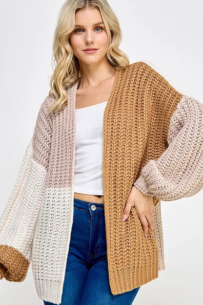 Arbor Lane Chunky Knit Cardigan