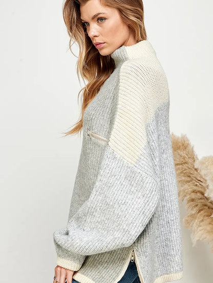 Harborway Block Knit Pullover