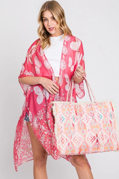Boho Fringe Tote Bag