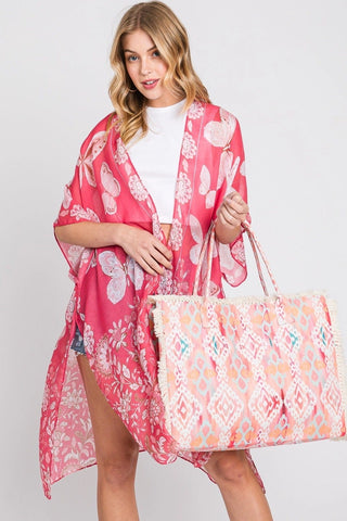 Boho Fringe Tote Bag