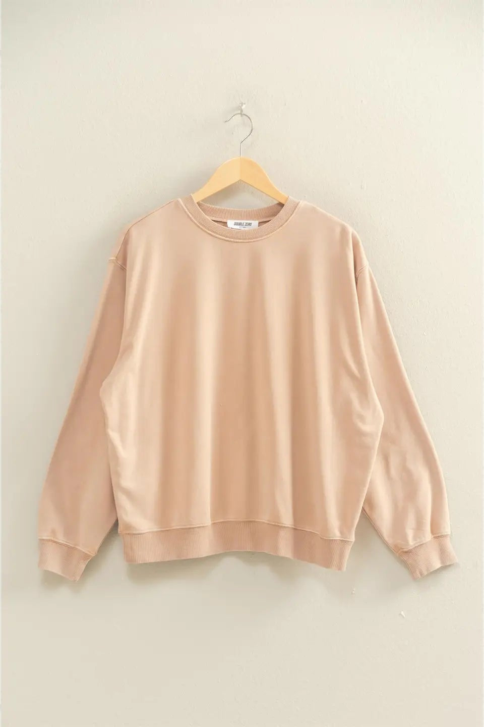 Oversized Mineral Washed Sweatshirt