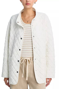 Puff Jacquard Barn Coat