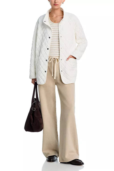 Puff Jacquard Barn Coat