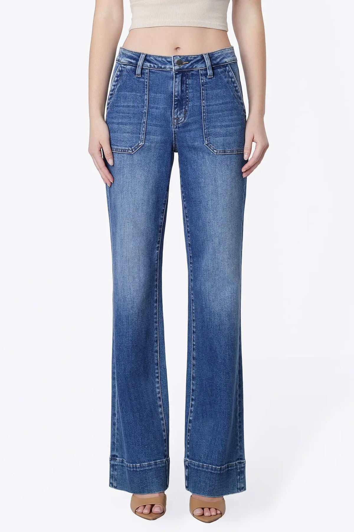 person wearing jeans