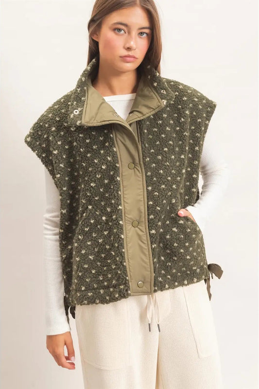 woman in vest