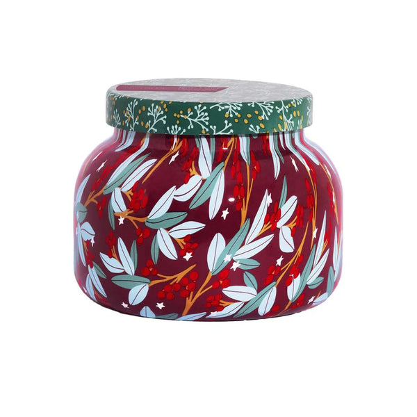 Capri Blue Tinsel & Spice Holiday Pattern Play Signature Candle