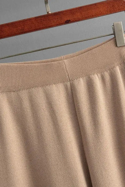 Knitted Wideleg Pants