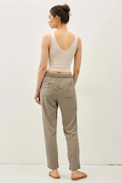 The Lara Tencel Ankle Pants