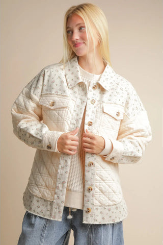 Floral Printed Jacket