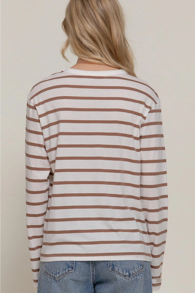 Long Sleeve Stripe Tee