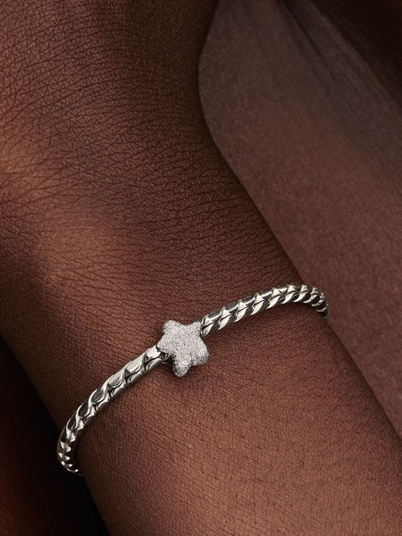 Pandora Textured Star Mini Charm