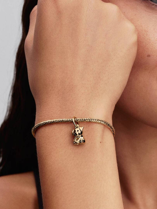 Labrador Puppy Dog Dangle Charm