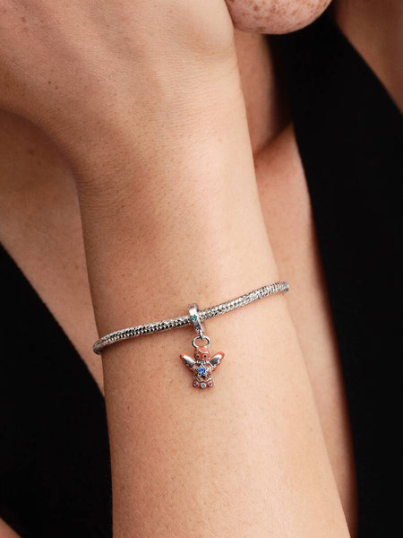 Pandora Gingerbread Angel Dangle Charm