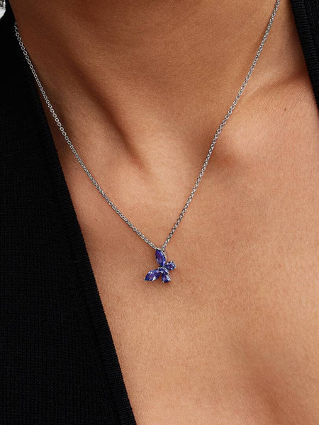 Pandora Butterfly Pendant Necklace