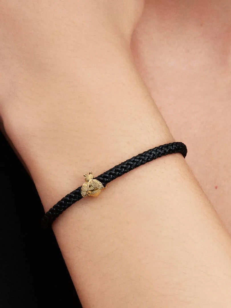 Textured Bee Mini Charm