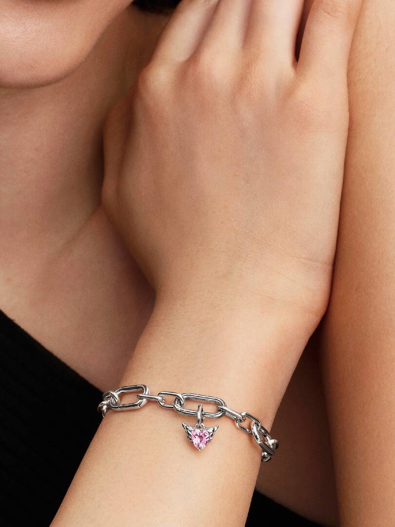 Winged Heart Mini Dangle Charm