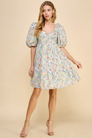 Floral Garden Party Dress