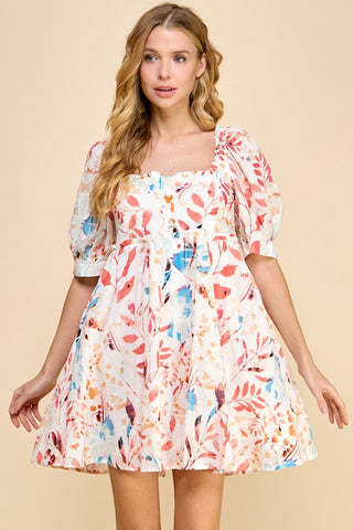 Floral Mini Dress