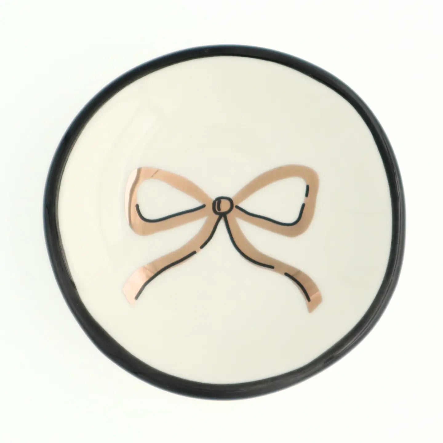 Gold Bow Tray