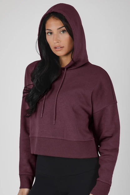 Lux Fleece Solid Pullover Hoodie