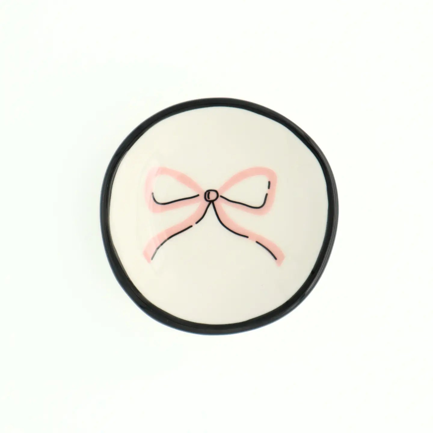 Pink Bow Tray