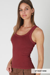 Vintage Reversible Ribbed Tank