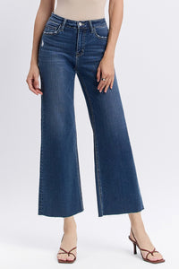 Revive Distressed Wide Jeans