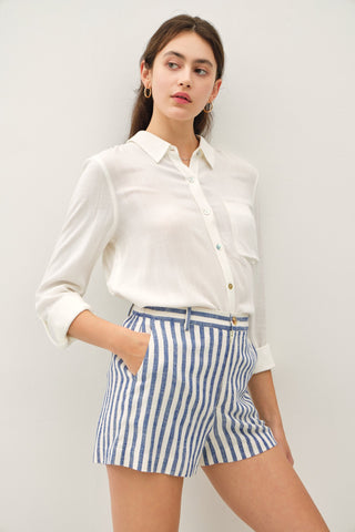 The Weekend Stripe Short