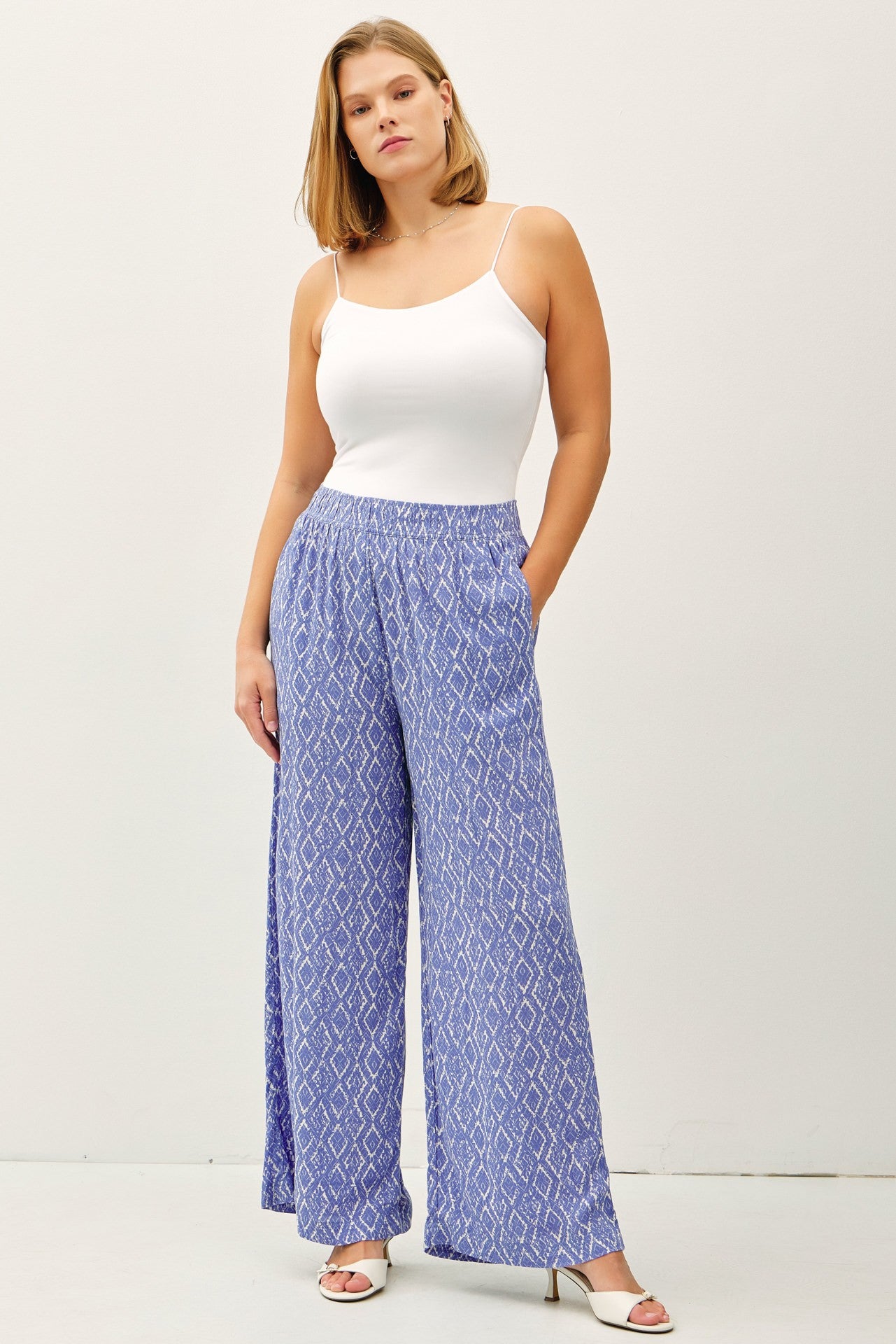 Breezy Wide Leg Pant-Plus Size