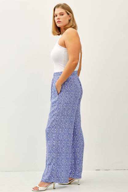 Breezy Wide Leg Pant-Plus Size