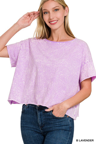 Stone Washed Box Tee
