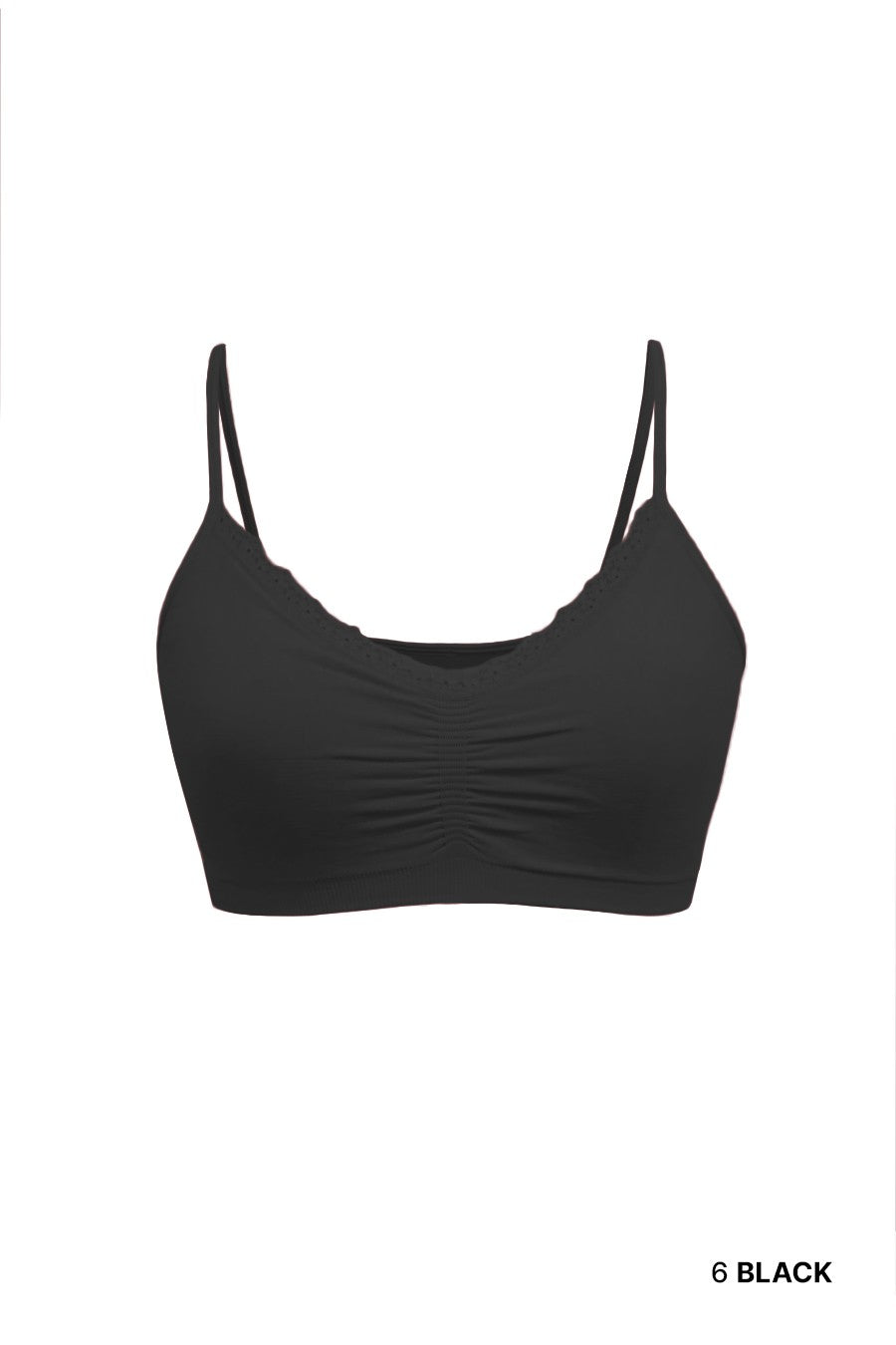 V Neck Lace Bralette