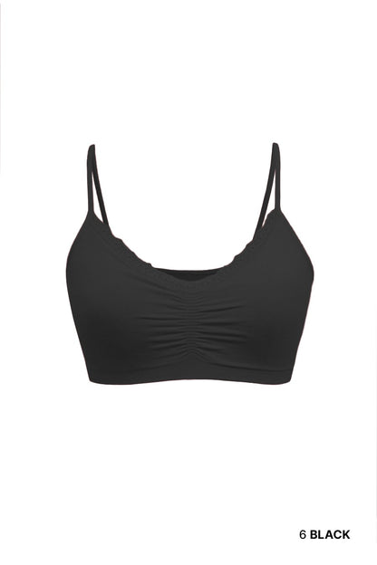 V Neck Lace Bralette