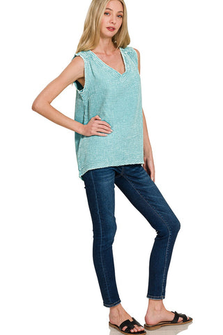 Acid Washed Tank Top