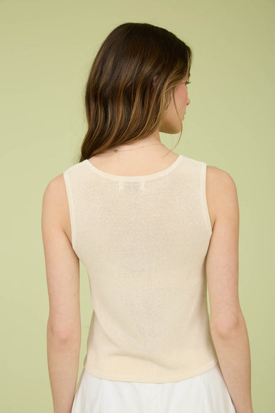 Sunwashed Knit Tank