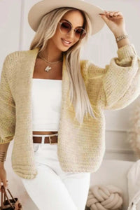 Chunky Knit V-Neck Cardigan