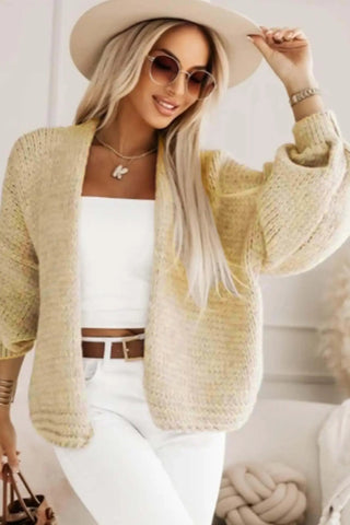 Chunky Knit V-Neck Cardigan