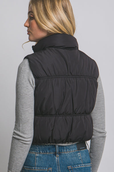 Full-zip Reversable Puffer Vest