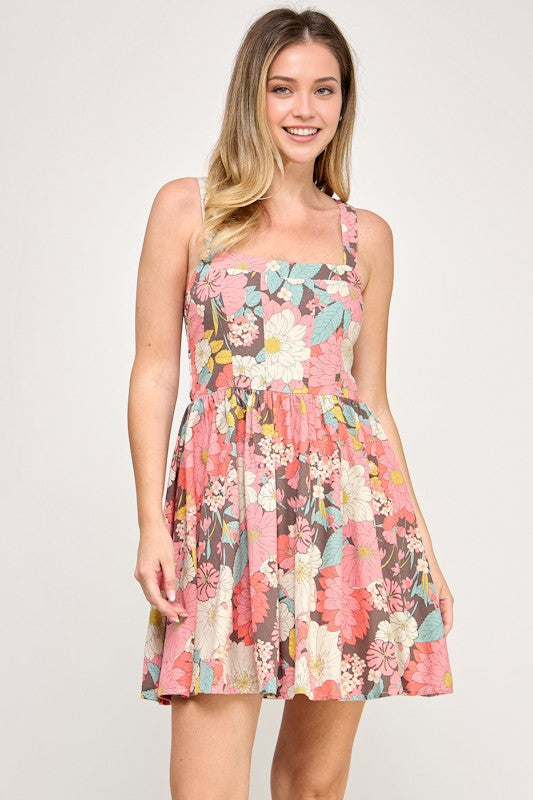 Dahlia Day Mini Dress