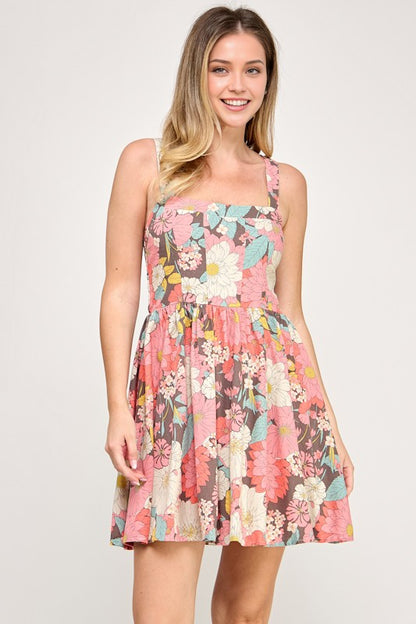 Dahlia Day Mini Dress