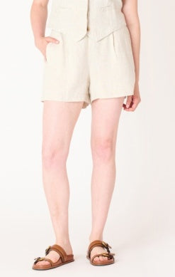 Dex Striped Linen Shorts