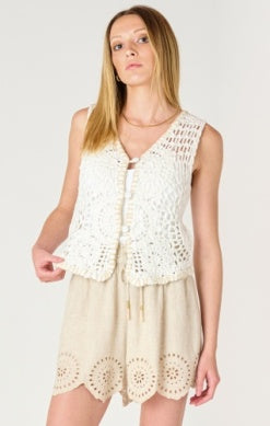 Dex Crochet Vest