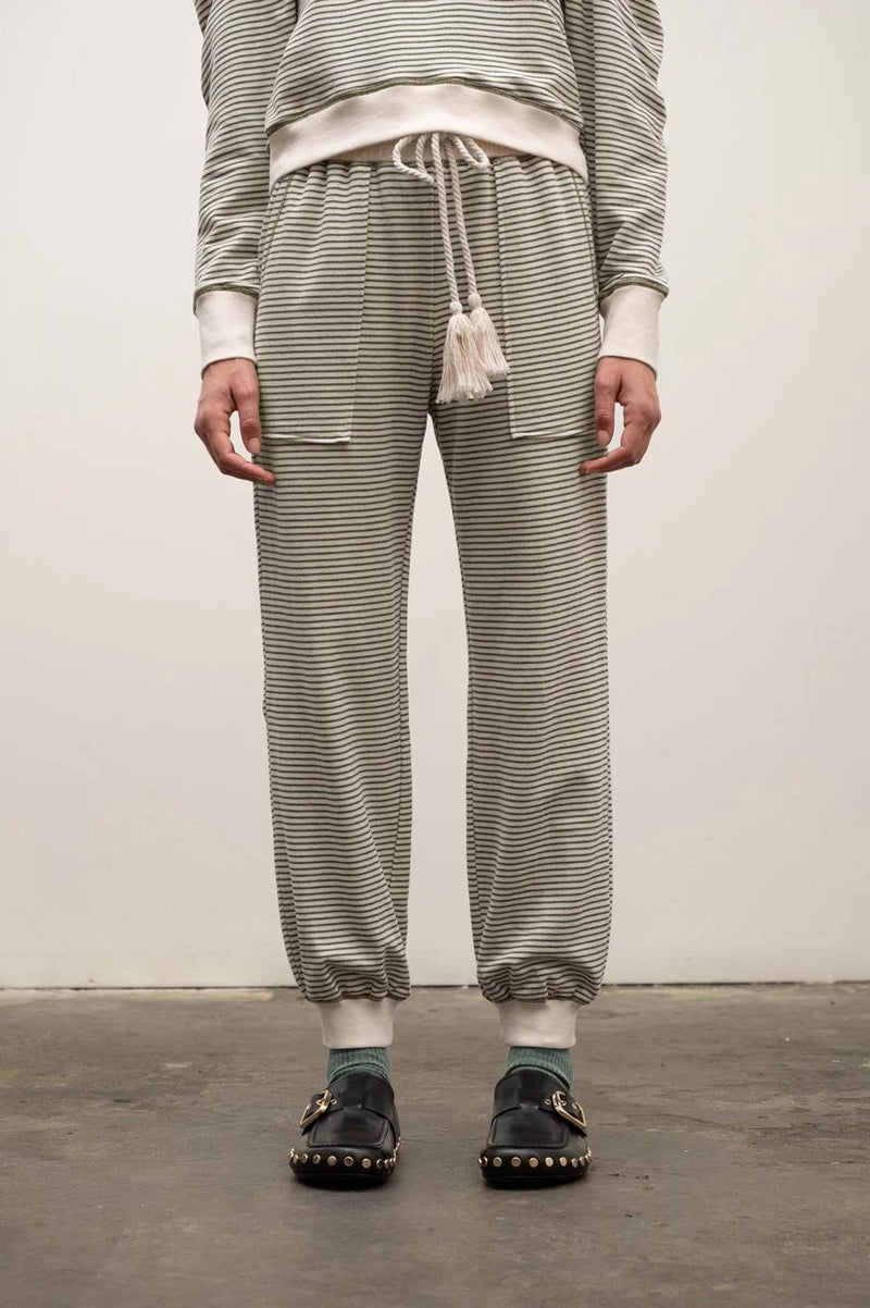 Striped Contrast Pant