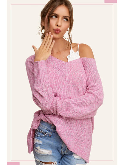 Textured Pullover Sweater